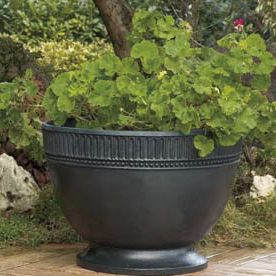 pot de fleur en fonte