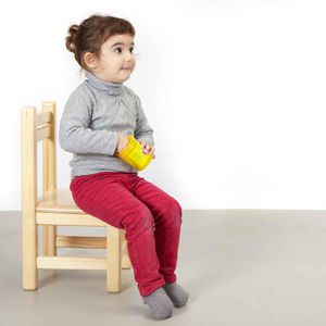 chaise contemporaine / pour enfant / en bois