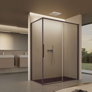 cabine de douche en verre