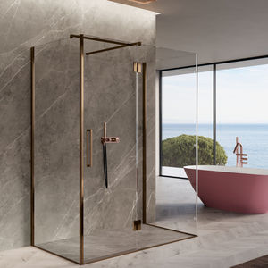 cabine de douche en verre