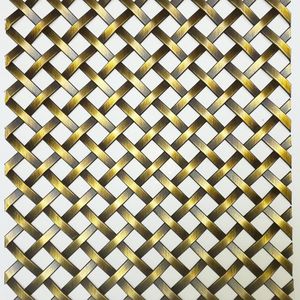 grille métallique en acier inoxydable 1