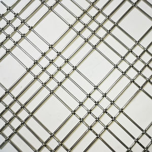 grille métallique en acier inoxydable 1