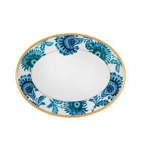plateau de service en porcelaine