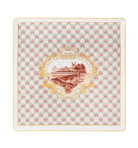 plateau de service en porcelaine