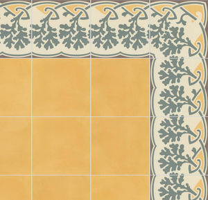 frise en porcelaine