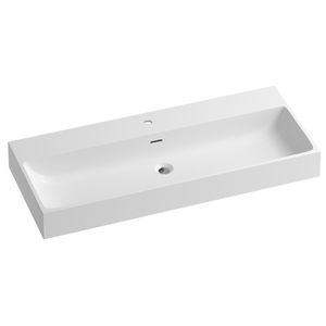 plan de travail stratifié / blanc