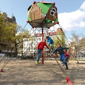 filet d'escalade pour aire de jeux