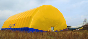 structure gonflable à usage industriel