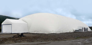 structure gonflable à usage industriel