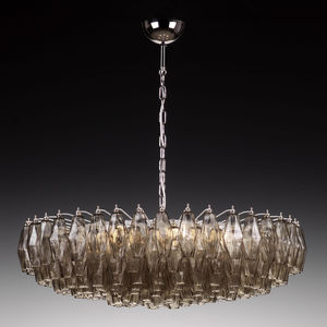 lustre vintage / en verre de Murano / à LED / fait main