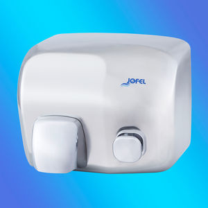 sèche-mains bouton poussoir 1