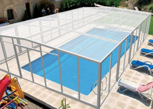 abri de piscine haut