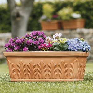 jardinière en polyéthylène / rectangulaire / classique