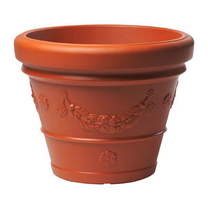 pot de jardin de terre cuite