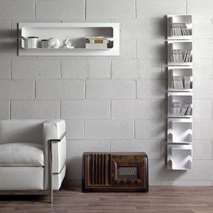 étagère murale / modulable / contemporaine / en métal laqué