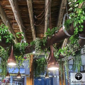 support pour jardinière suspendue