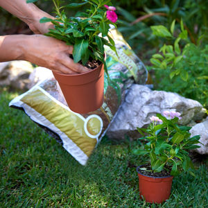pot de jardin en polypropylène