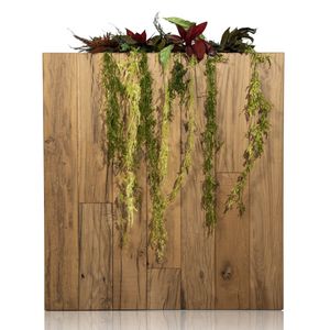séparateur d'espace en bois