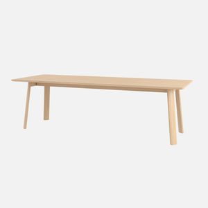 table à manger contemporaine / en chêne / rectangulaire