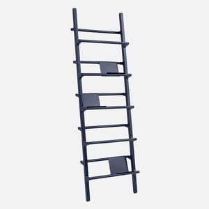 étagère porte-revues / contemporaine / en frêne / en acier