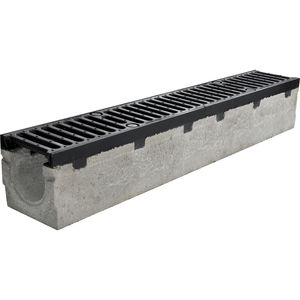 caniveau avec grille