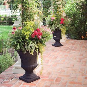 pot de jardin en plastique