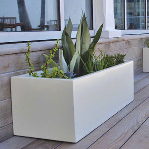 jardinière en fibre de verre