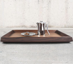 plateau de service en bois / pour chambre d'hôtel / pour restaurant
