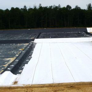 géocomposite de drainage / en polypropylène / pour plancher