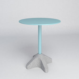 pied de table en béton