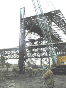 marteau de battage diesel