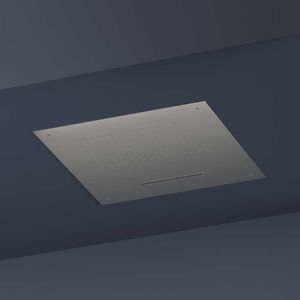 pommeau de douche encastrable au plafond