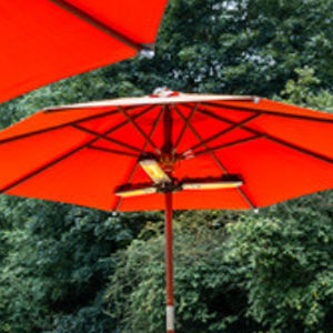 chauffage infrarouge pour parasol