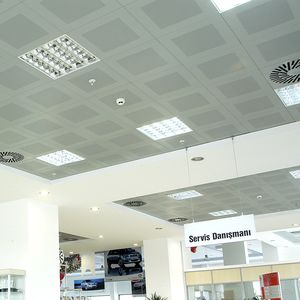 faux-plafond en métal