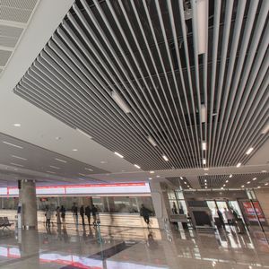 faux-plafond en métal / en lames / acoustique