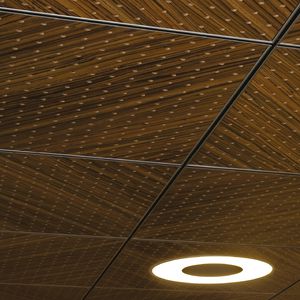 faux-plafond en bois