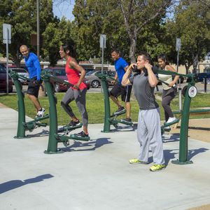 aire de fitness en plein air 1