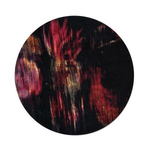 tapis contemporain / à fleurs / en soie / en laine du Tibet