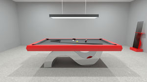 table de billard contemporaine