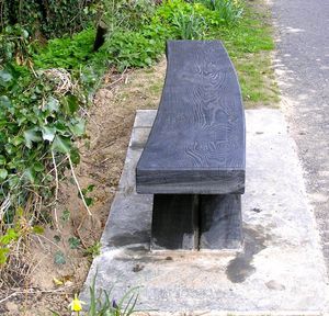 banc public / classique / en chêne / écolabel FSC