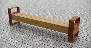 banc public contemporain