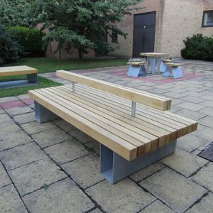 banc public contemporain