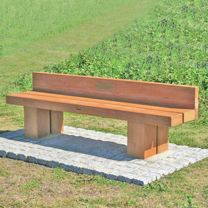 banc public contemporain