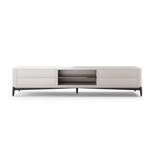 support TV sur pied contemporain