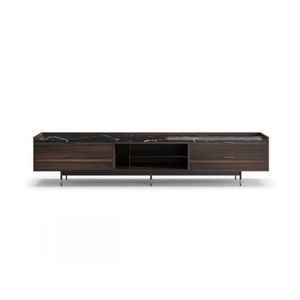 support TV sur pied contemporain