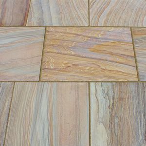 pavé en quartzite