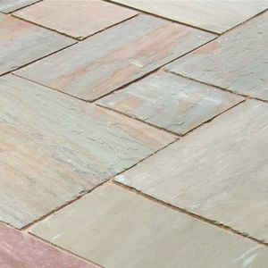 pavé en terracotta / texturé / d'extérieur