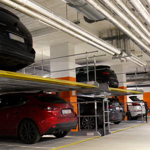système de stationnement avec plate-forme