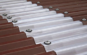 plaque en polycarbonate de couverture