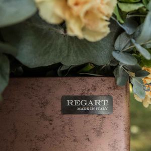 jardinière en aluminium / rectangulaire / sur mesure / fait main